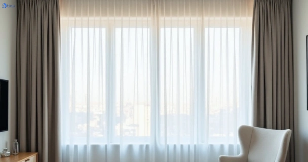 Restored vibrant drapes in rocklea QLD after Matty Curtain Cleaning
